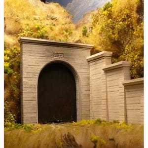 Chooch HO Single Concrete Tunnel Portal Chooch TRAINS - HO/OO SCALE