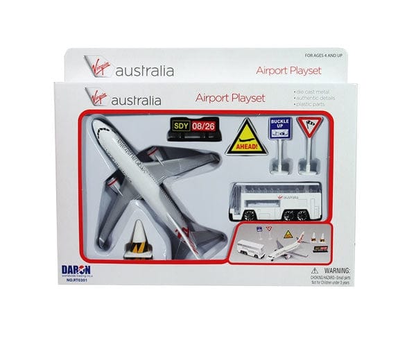 Daron Virgin Australia Playset NULL DIE-CAST MODELS