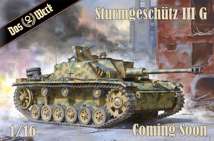 Daswerk 16001 1/16 StuG III Ausf.G early Plastic Model Kit - Hobbytech Toys