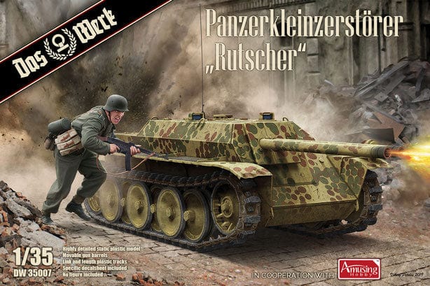 Daswerk 35007 1/35 Panzerkleinzerstorer Rutscher Plastic Model Kit Das Werk PLASTIC MODELS