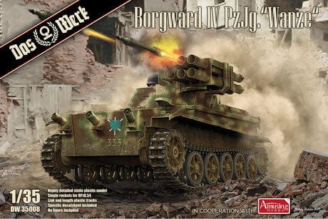 Daswerk 35008 1/35 Borgward IV PzJg. Wanze Plastic Model Kit Das Werk PLASTIC MODELS