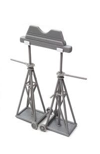 Daswerk 48002 1/48 Luftwaffe Jack Stand Set - extended / Doppelpack Plastic Model Kit Das Werk PLASTIC MODELS