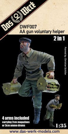 Daswerk F007 1/35 HiWi Plastic Model Kit Das Werk PLASTIC MODELS