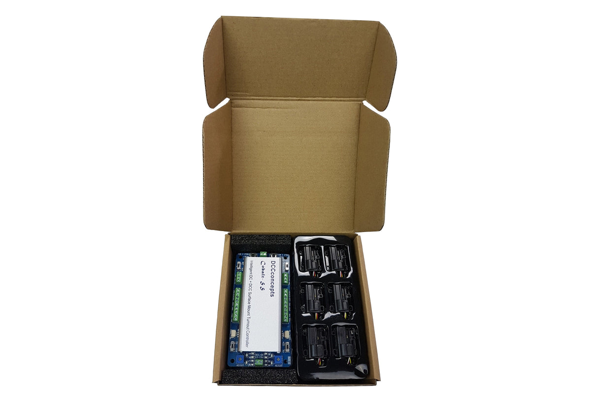 DCC Concepts 6X Cobalt-Ss With Controllers And Accessories DCC Concepts TRAINS - DCC