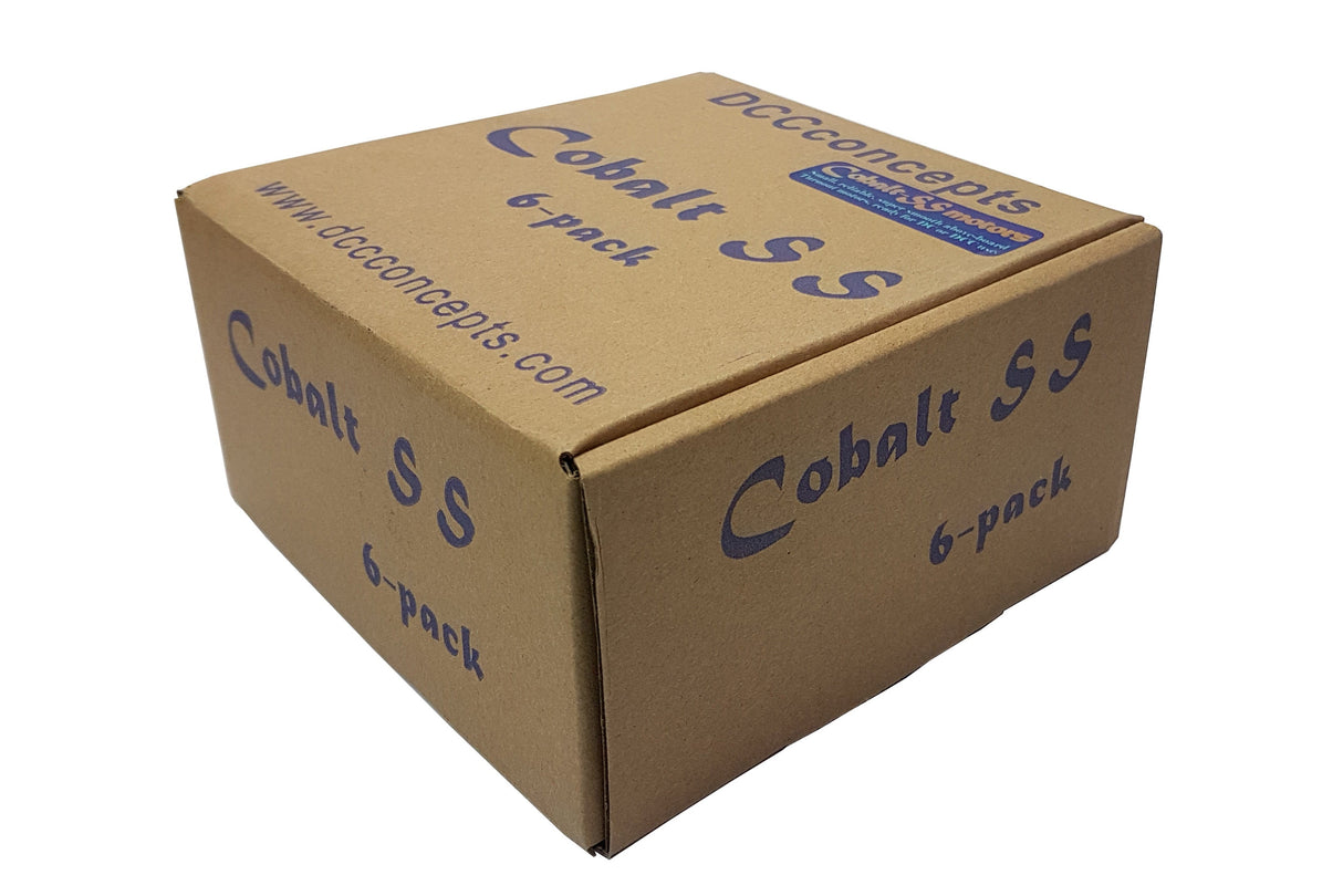 DCC Concepts 6X Cobalt-Ss With Controllers And Accessories DCC Concepts TRAINS - DCC