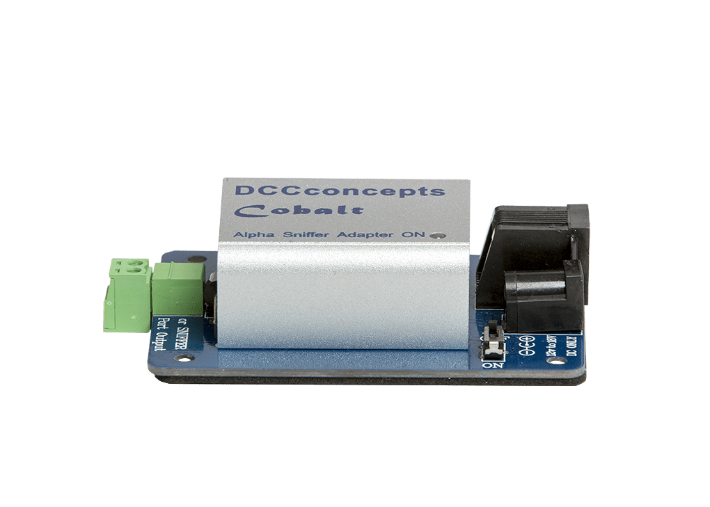 DCC Concepts Cobalt Alpha DCC Power Bus Driver And Sniffer Adapter DCC Concepts TRAINS - DCC