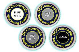 DCC Concepts DCW-GRY Weathering Set - Shades of Grey - Hobbytech Toys