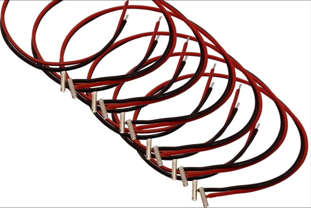 DCC Concepts Legacy Wired Joiners - Code 100 - Pack of 6 - Hobbytech Toys