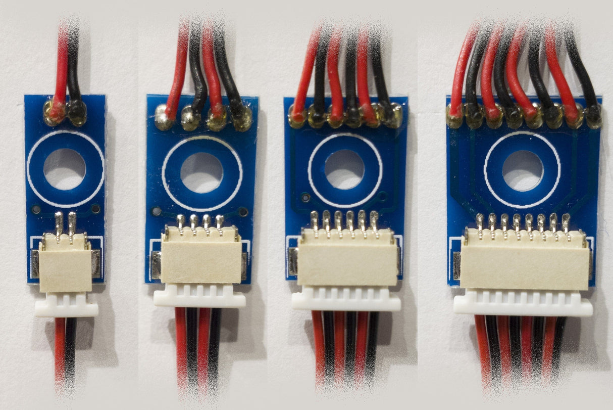 DCC Concepts Micro Harness Set One Each 2/4/6/8 Way DCC Concepts TRAINS - DCC