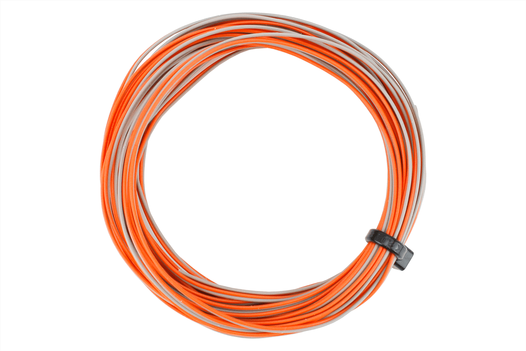 DCC Concepts Twin Decoder Wire Stranded 6M (32G) Orange/Grey* DCC Concepts TRAINS - DCC