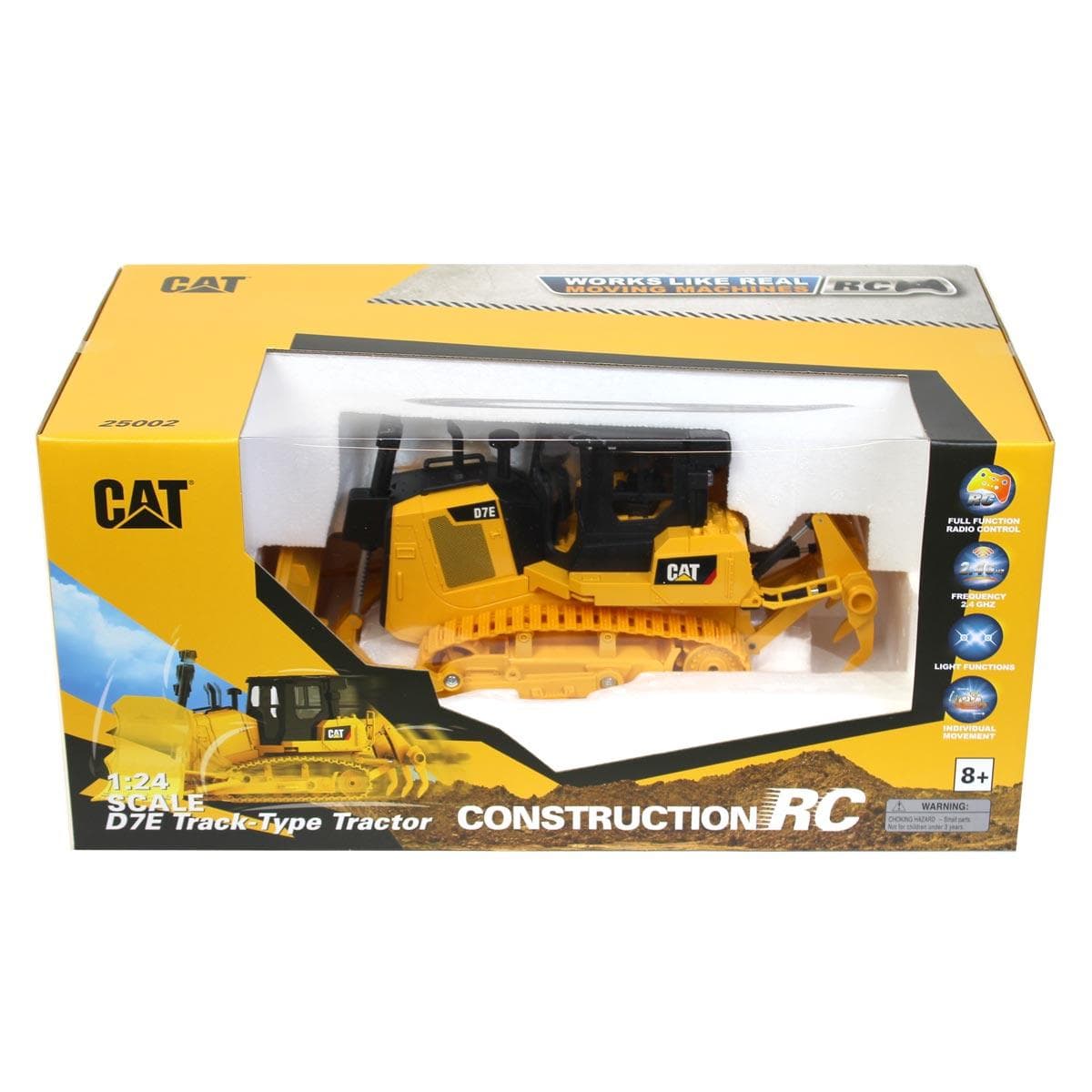 Diecast Masters 1/35 RC CAT D7E Track-Type Tractor - Hobbytech Toys