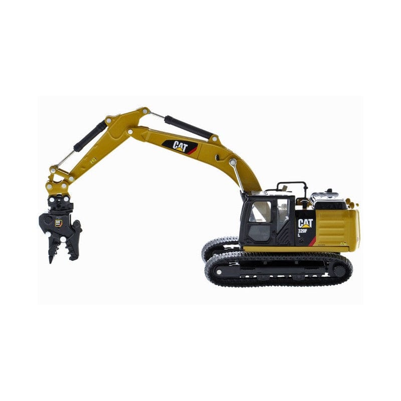 Diecast Masters 1/64 CAT 320F L Hydraulic Excavator with Work Tools - Hobbytech Toys
