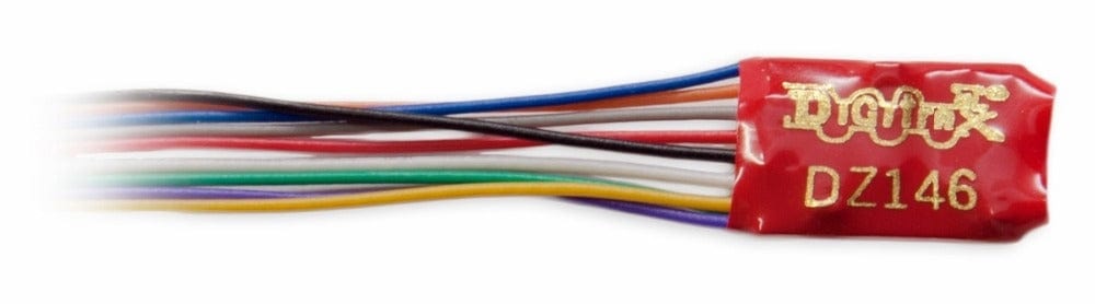 Digitrax DZ146 1 Amp Z / N / HO Scale Wired Mobile Decoder Digitrax TRAINS - DCC