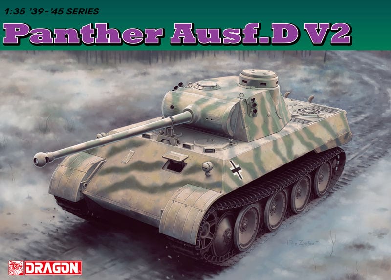Dragon 6822 1/35 Panther Ausf.D V2 Dragon Models PLASTIC MODELS
