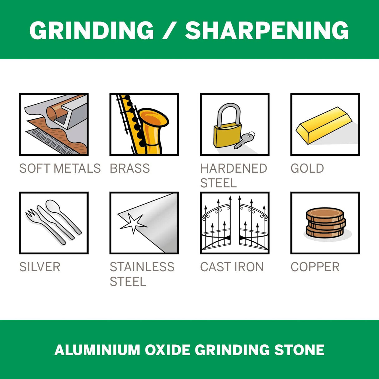 Dremel Aluminium Oxide Grinding Stone 15.9mm (8193) - Hobbytech Toys