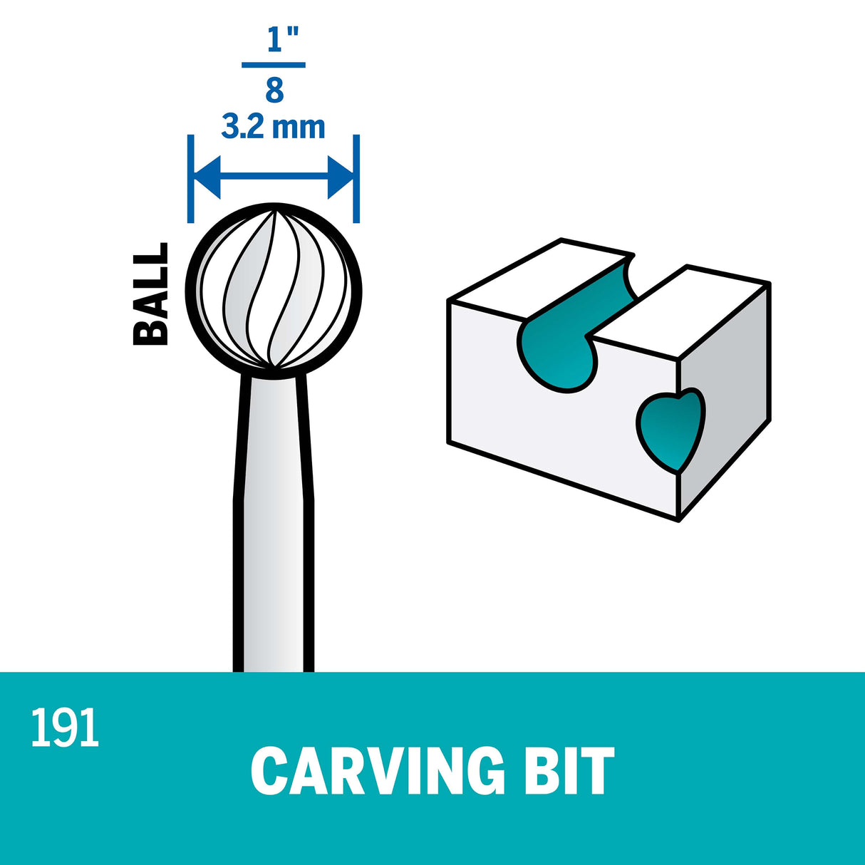 Dremel High Speed Cutter 3.2mm (191) - Hobbytech Toys