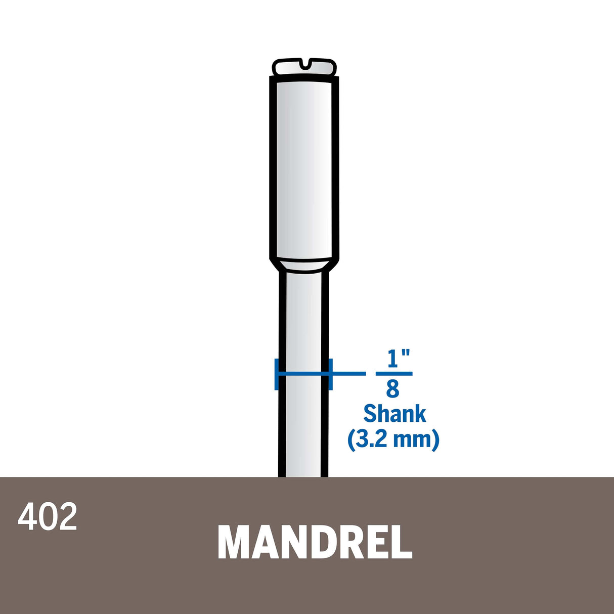 Dremel Mandrel (402) - Hobbytech Toys