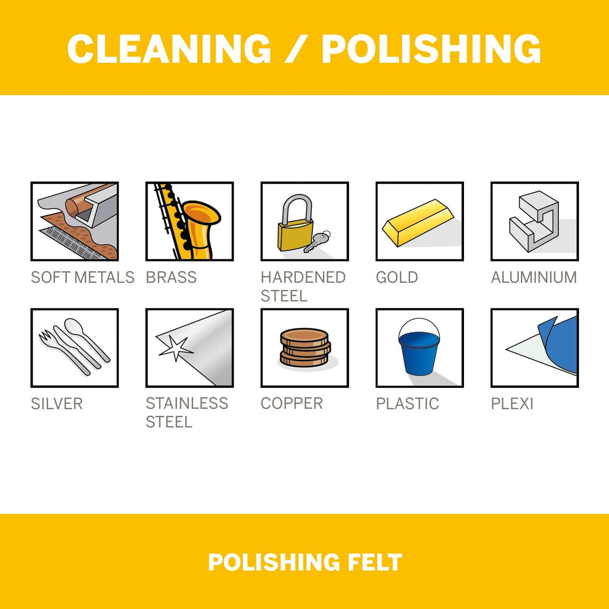 Dremel Polishing Felt 9.5mm (422) - Hobbytech Toys