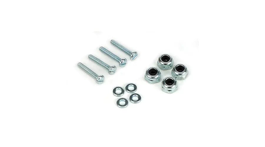 Du-Bro 174 Bolt And Lock Nut Set 2-56X12mm 4 DU-BRO HARDWARE
