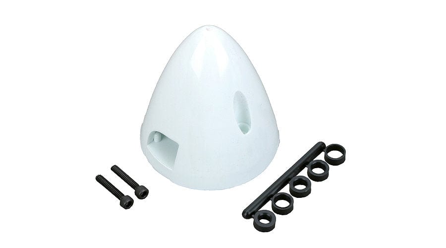 Du-Bro 290 Plastic Spinner 2.75 White DU-BRO RC PLANES - PARTS