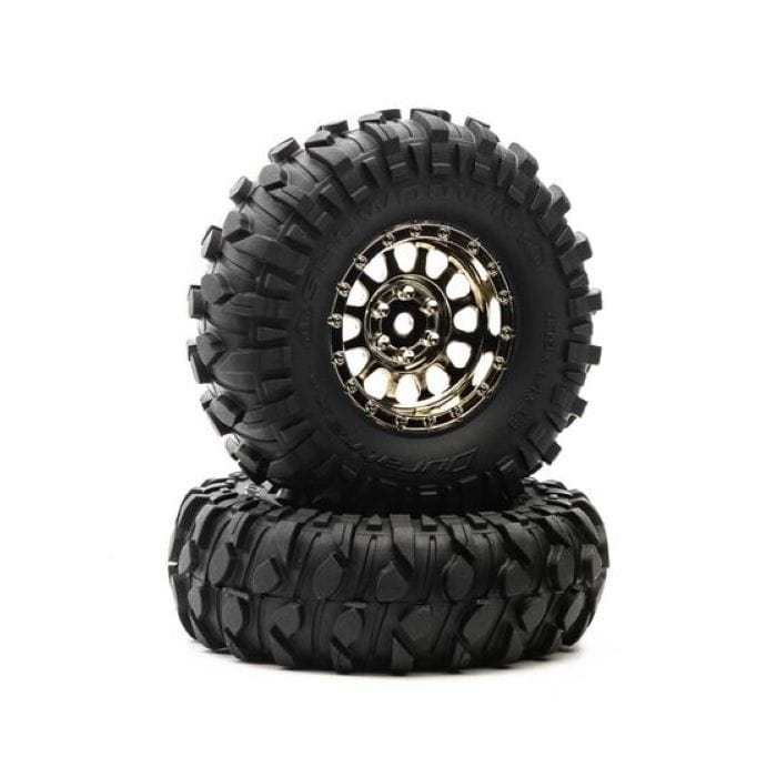 Duratrax 4075 Class 1 Showdown CR C3 Mounted 1.9 Black/Chrome (2) - Hobbytech Toys