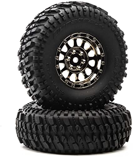 Duratrax Class 1 PIVOT CR C3 Mounted 1.9in Blk/Chr (2) - Hobbytech Toys