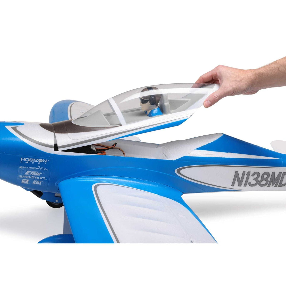 E-Flite Commander mPd 1.4m with Smart Technology, BNF Basic - Hobbytech Toys