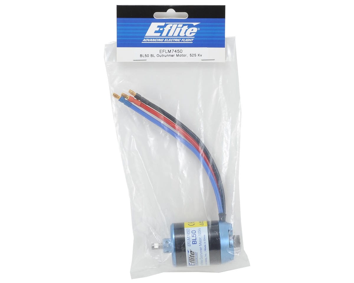 E-Flite EFLM7450 Bl50 Bl Outrunner Motor, 525Kv - Hobbytech Toys