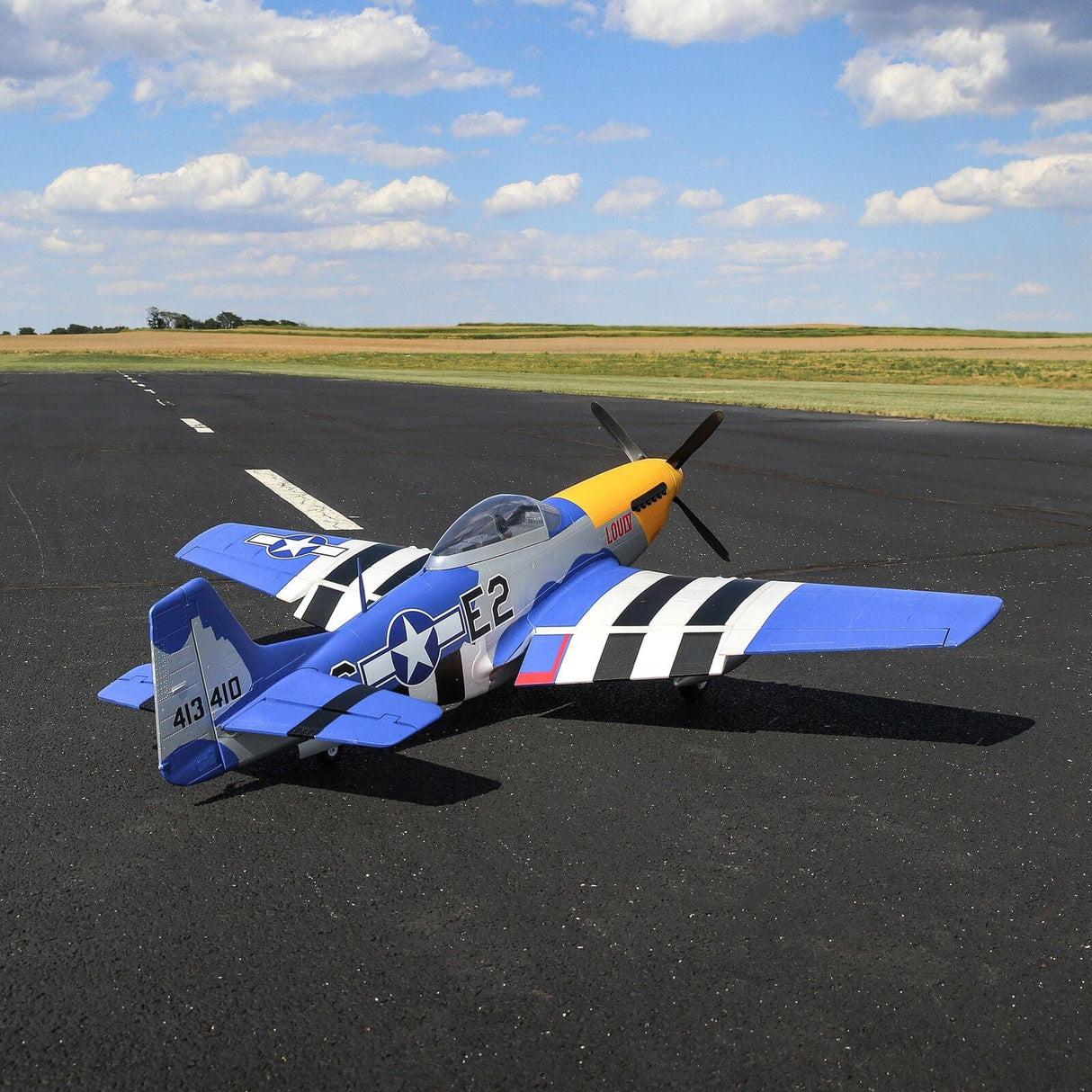 E-Flite P-51D Mustang 1.5m, BNF Basic, EFL01250 - Hobbytech Toys
