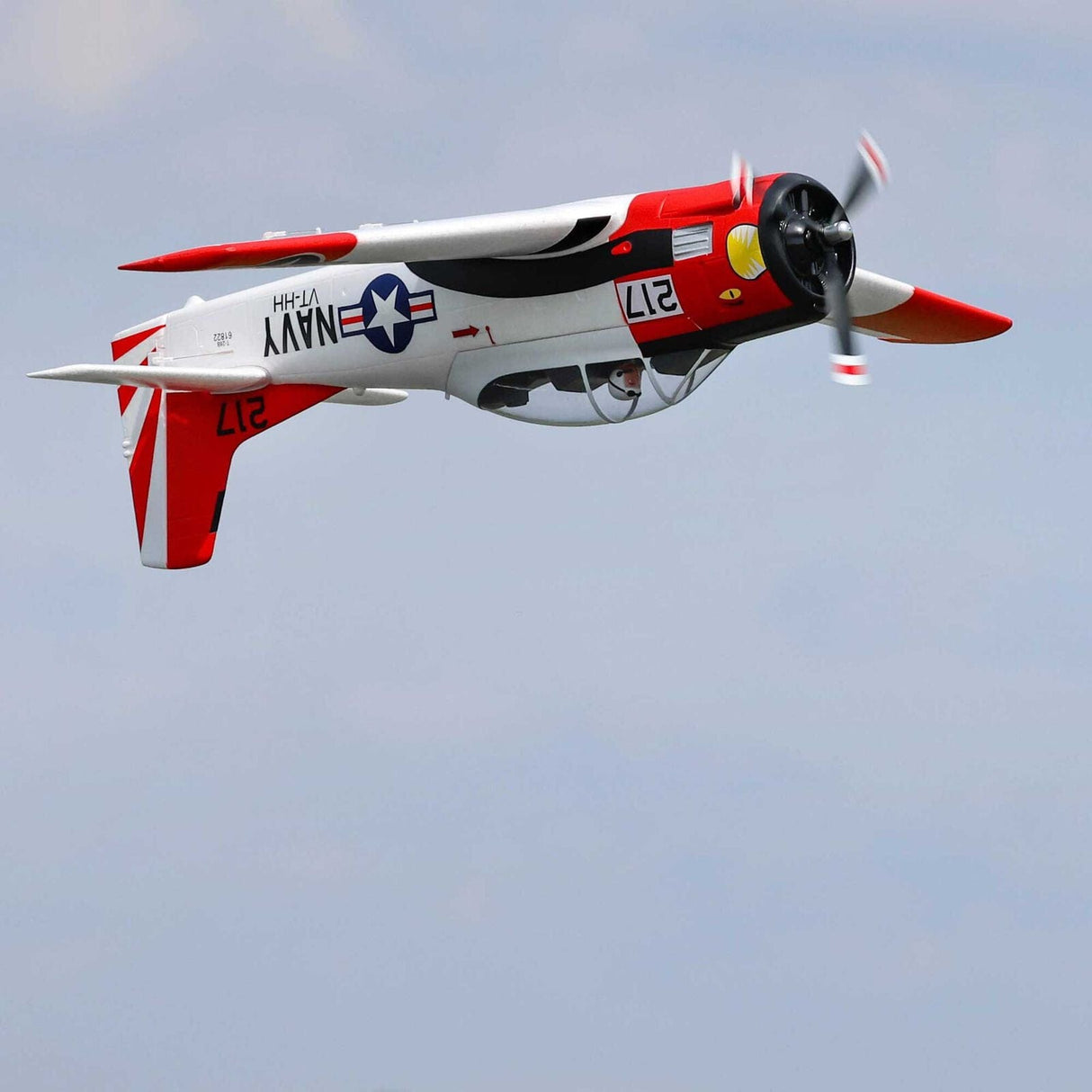 E-Flite T-28 Trojan 1.2m with Smart Technology, BNF Basic - Hobbytech Toys