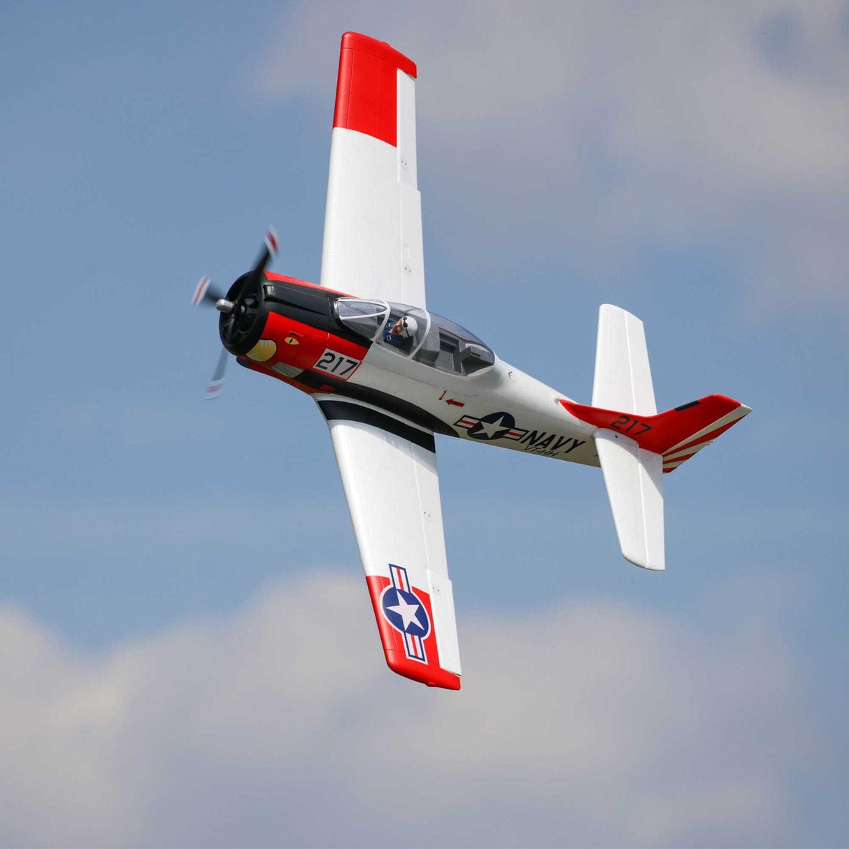 E-Flite T-28 Trojan 1.2m with Smart Technology, BNF Basic - Hobbytech Toys