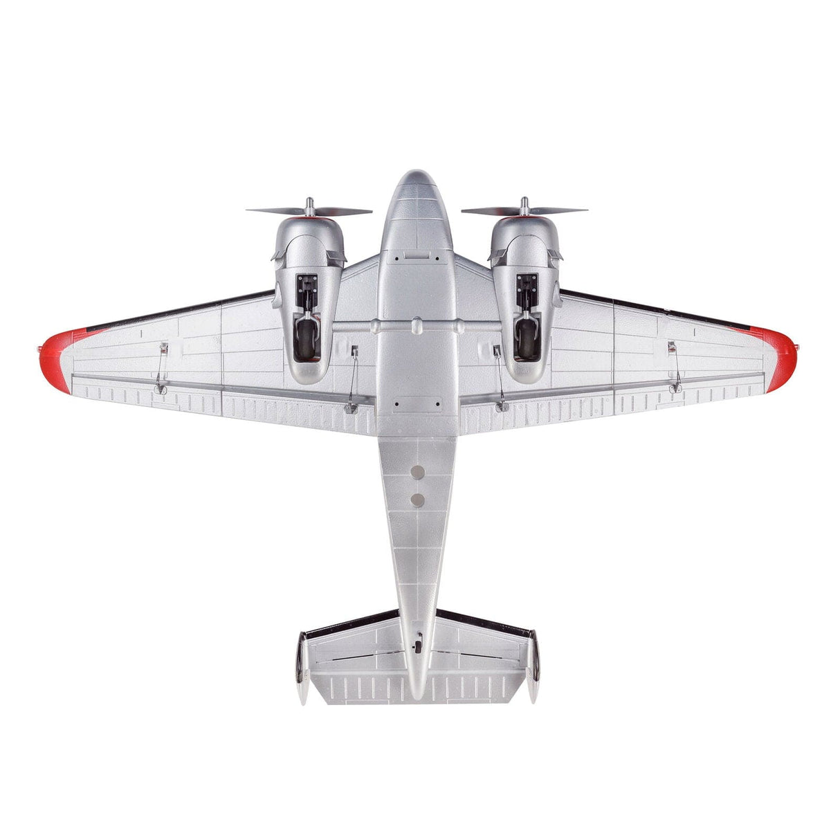 E-Flite Twin Beech D18 1.5m RC Plane, BNF Basic - Hobbytech Toys