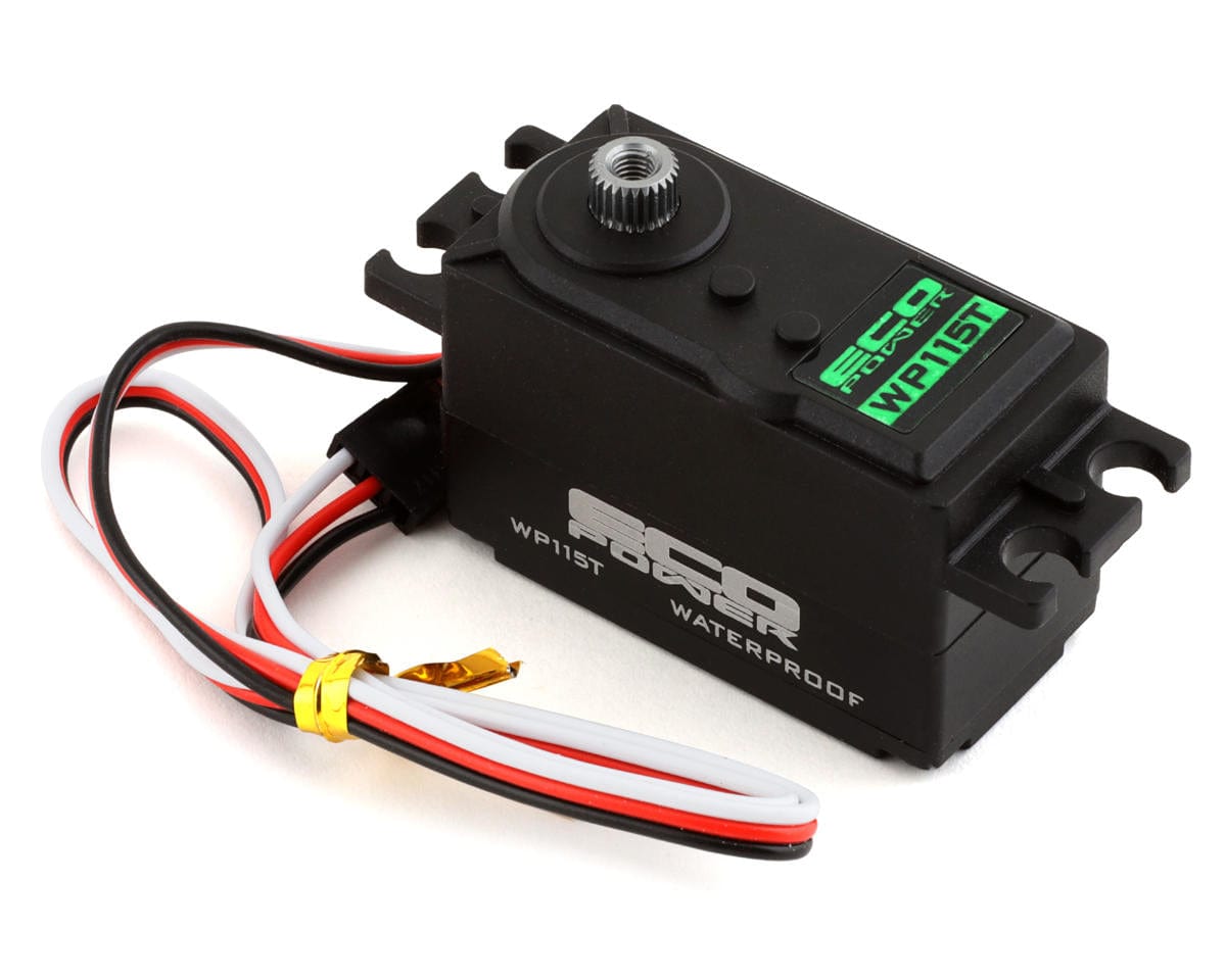 EcoPower WP115T Low Profile High Torque Waterproof Metal Gear Servo - Hobbytech Toys