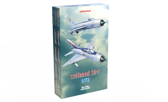 Eduard 02134 1/72 STRIBRNE SIPY Plastic Model Kit Eduard PLASTIC MODELS