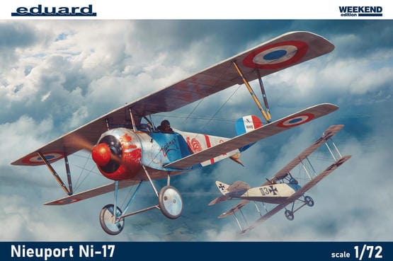 Eduard 07404 1/72 Nieuport Ni-17 Plastic Model Kit Eduard PLASTIC MODELS