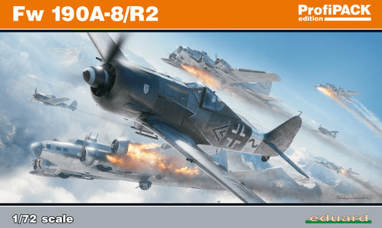 Eduard 70112 1/72 Fw 190A-8/R2 Plastic Model Kit Eduard PLASTIC MODELS