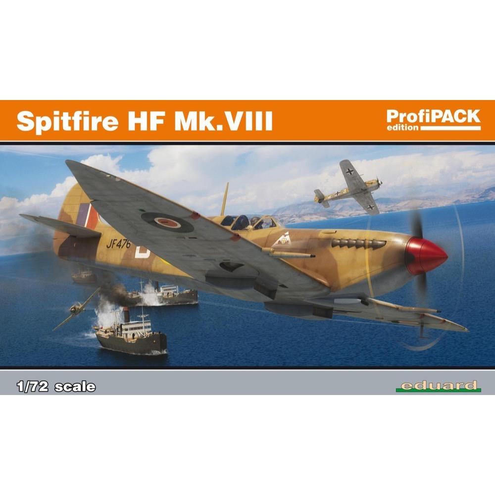 Eduard 70129 1/72 Spitfire HF Mk.VIII Plastic Model Kit Eduard PLASTIC MODELS