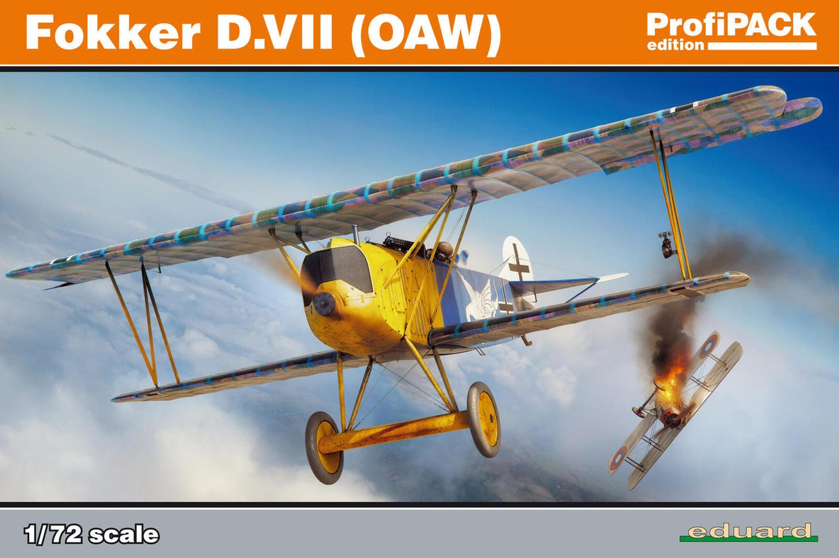 Eduard 70131 1/72 Fokker D.VII (OAW) Plastic Model Kit Eduard PLASTIC MODELS