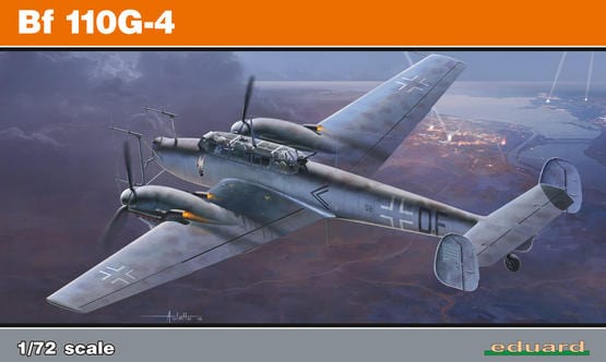 Eduard 7094 1/72 Bf 110G-4 Plastic Model Kit Eduard PLASTIC MODELS