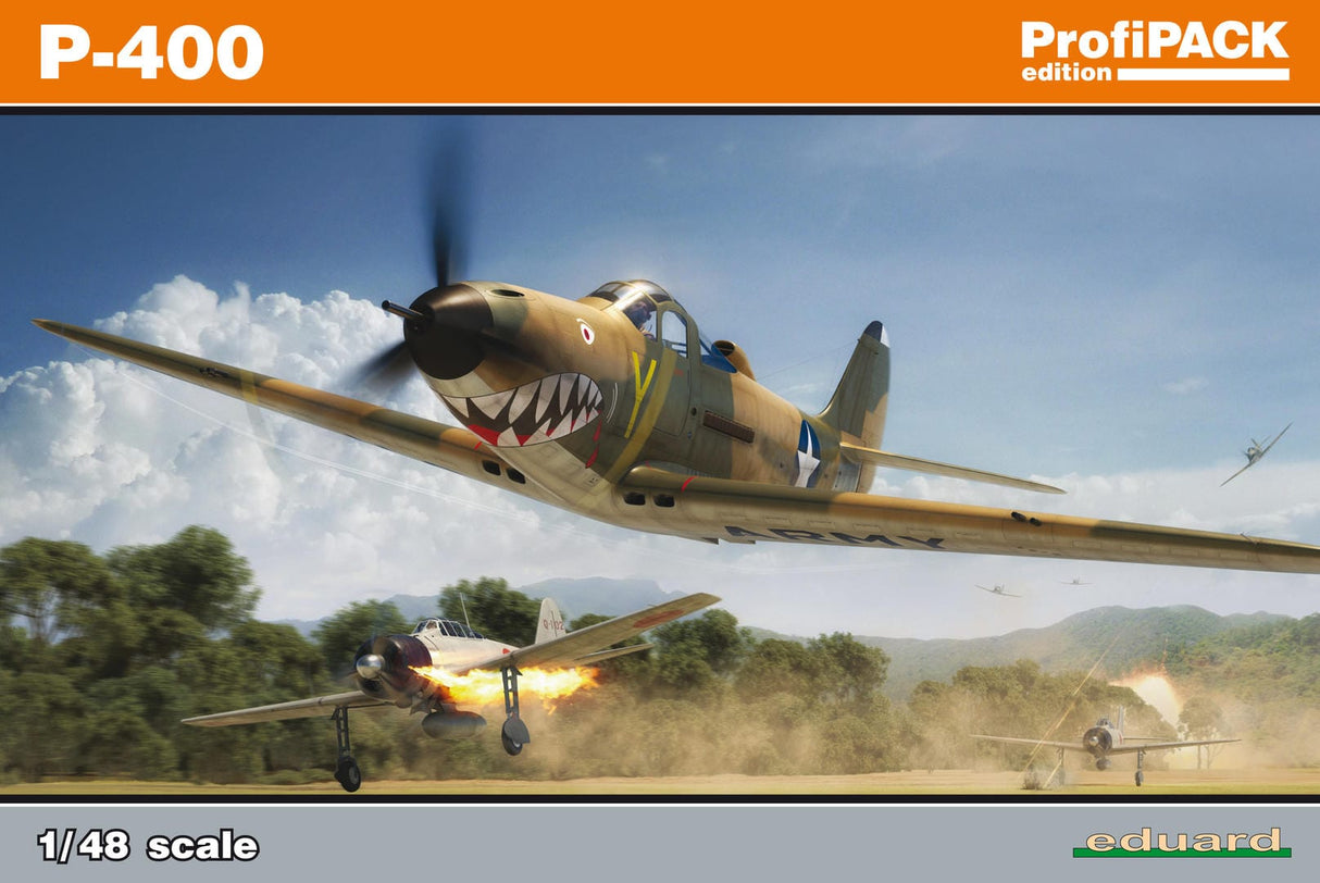 Eduard 8092 1/48 P-400 Plastic Model Kit Eduard PLASTIC MODELS