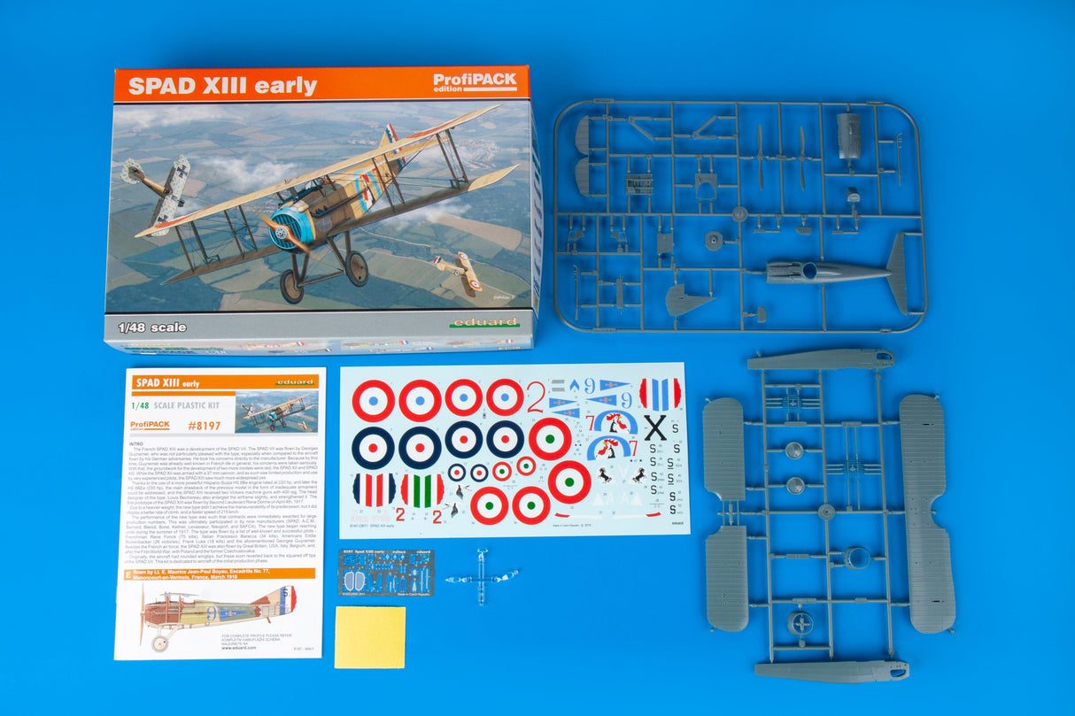 Eduard 8197 1/48 Spad XIII Early Plastic Model Kit Eduard PLASTIC MODELS