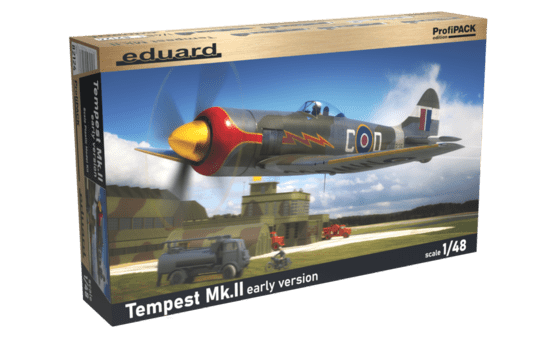 Eduard 82124 1/48 Tempest Mk.II early version Plastic Model Kit - Hobbytech Toys