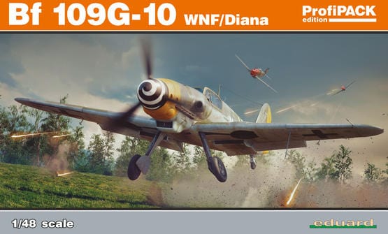 Eduard 82161 1/48 Bf 109G-10 WNF/Diana Plastic Model Kit Eduard PLASTIC MODELS