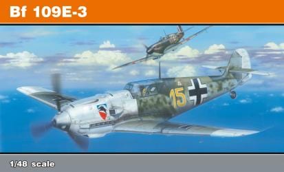 Eduard 8262 1/48 Bf 109E-3 Plastic Model Kit Eduard PLASTIC MODELS