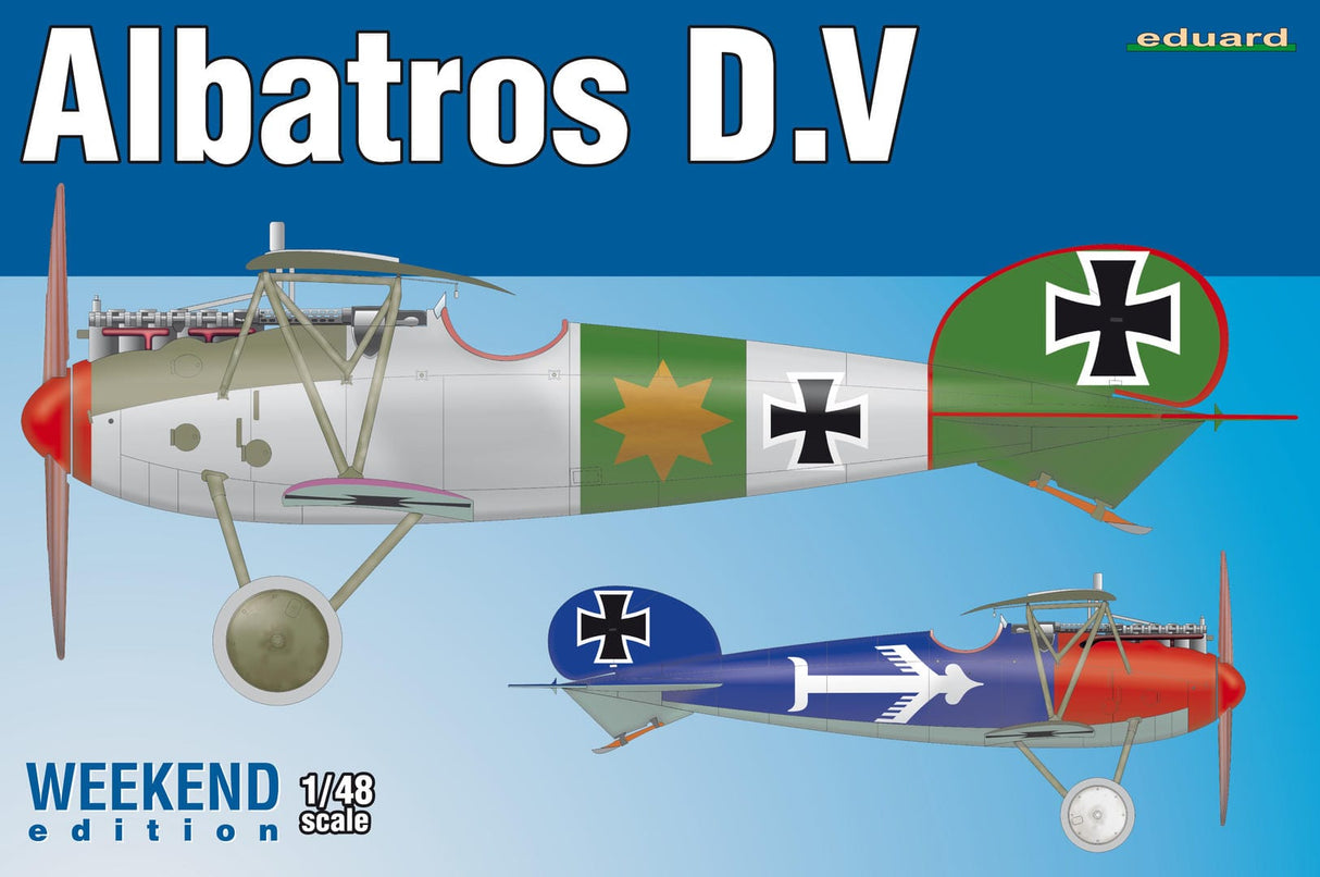 Eduard 8408 1/48 Albatros D.V Plastic Model Kit Eduard PLASTIC MODELS