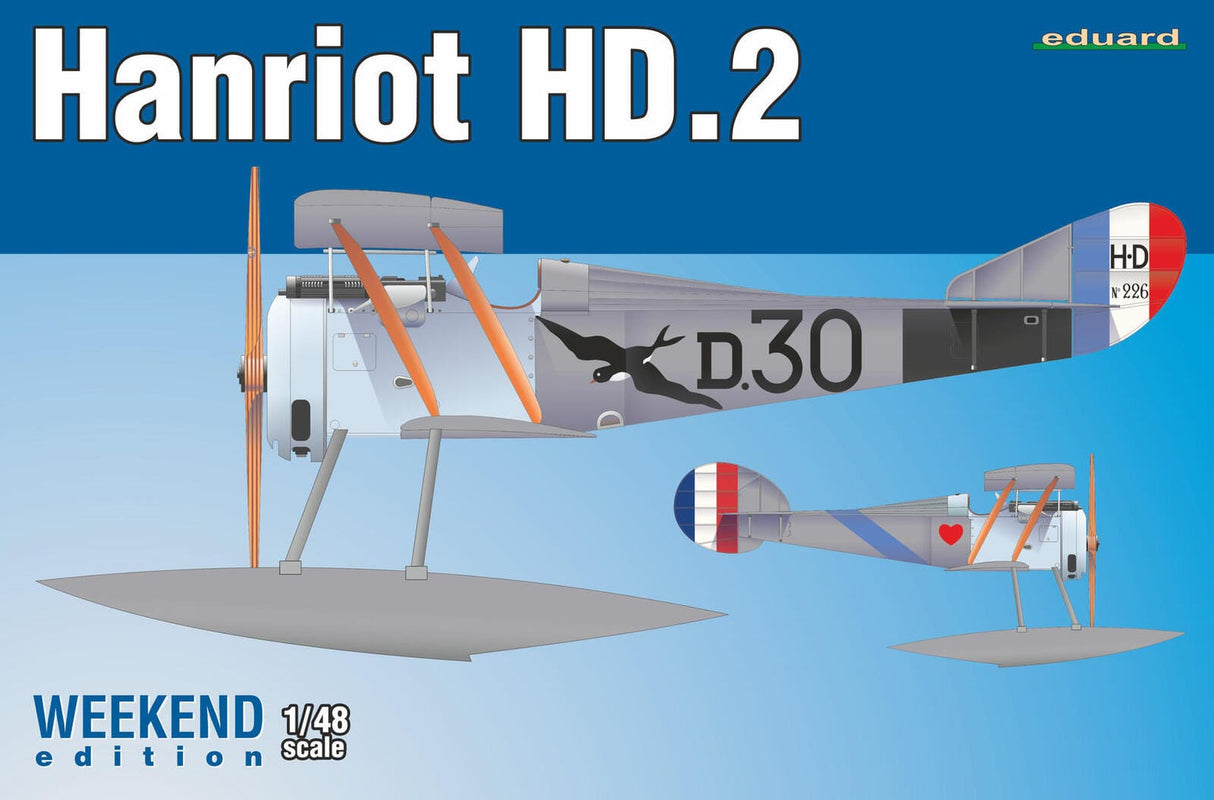 Eduard 8413 1/48 Hanriot HD.2 Plastic Model Kit Eduard PLASTIC MODELS