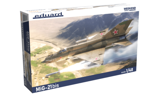 Eduard 84130 1/48 MiG-21bis Plastic Model Kit - Hobbytech Toys