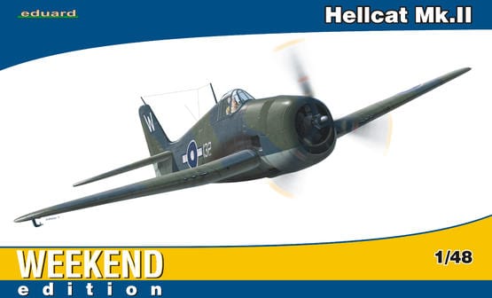 Eduard 84134 1/48 Hellcat Mk.II Plastic Model Kit Eduard PLASTIC MODELS
