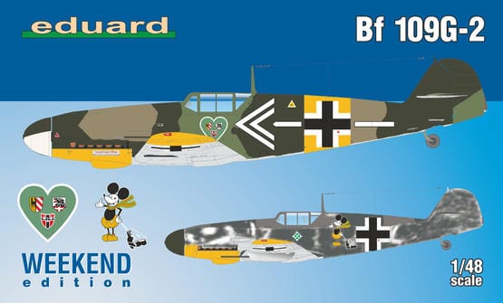 Eduard 84148 1/48 Bf 109G-2 Plastic Model Kit Eduard PLASTIC MODELS