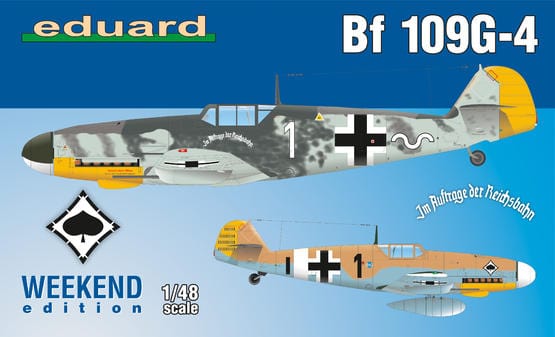 Eduard 84149 1/48 Bf 109G-4 Plastic Model Kit - Hobbytech Toys